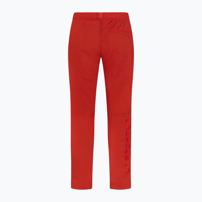 Pantaloni da arrampicata da uomo La Sportiva Roots zafferano goji 6