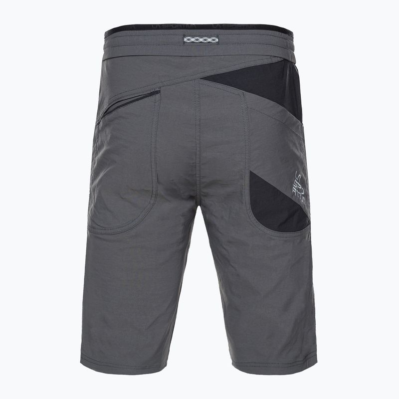 Pantaloncini da arrampicata La Sportiva da uomo Belay carbon black 2