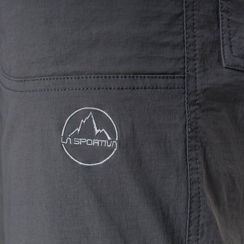Pantaloncini da arrampicata La Sportiva da uomo Belay carbon black 3