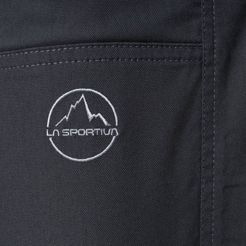 Pantaloncini da arrampicata La Sportiva da uomo Ecstatic carbon black 3