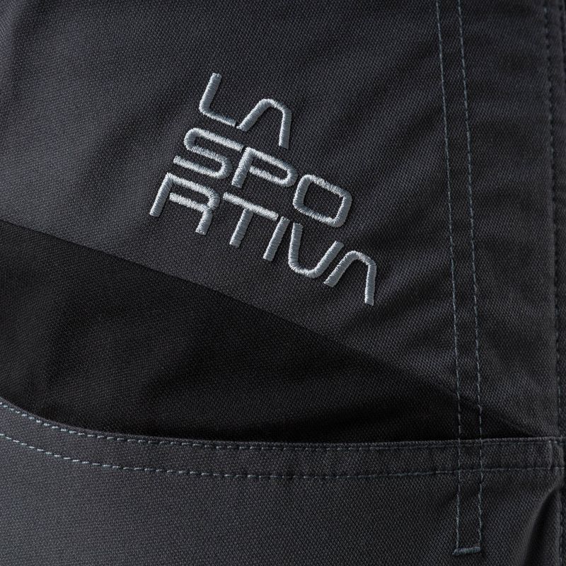 Pantaloncini da arrampicata La Sportiva da uomo Ecstatic carbon black 4