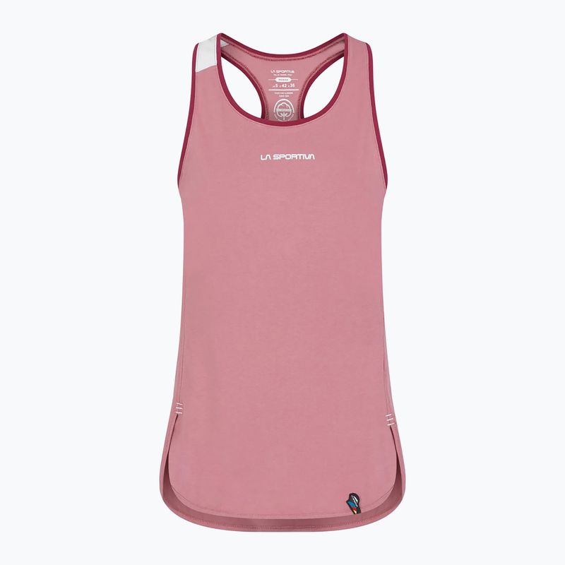 Maglietta da arrampicata La Sportiva donna Fiona Tank blush