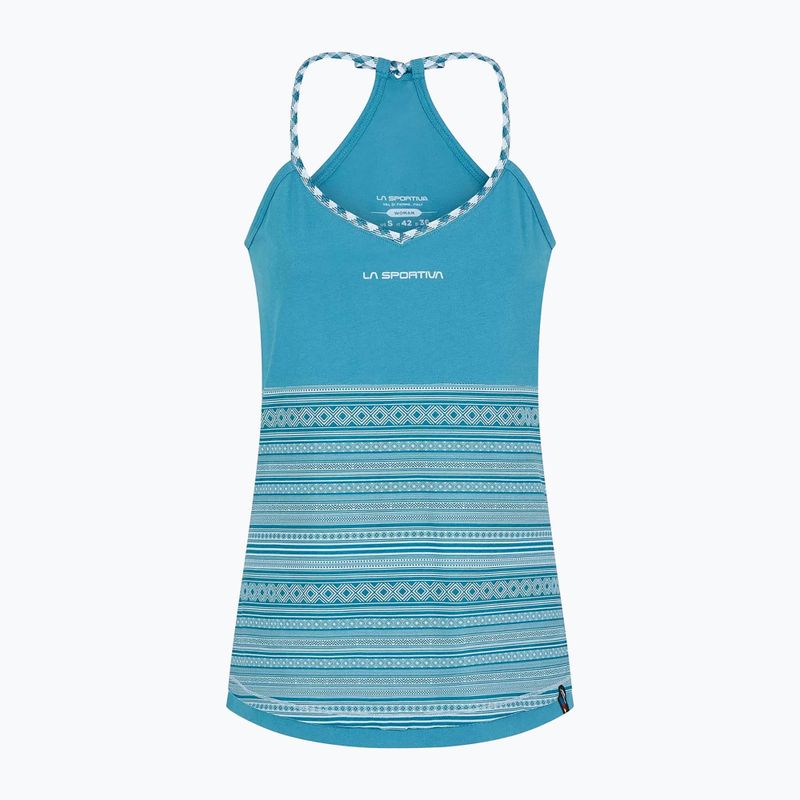 Maglietta da arrampicata La Sportiva Dance Tank topaz donna