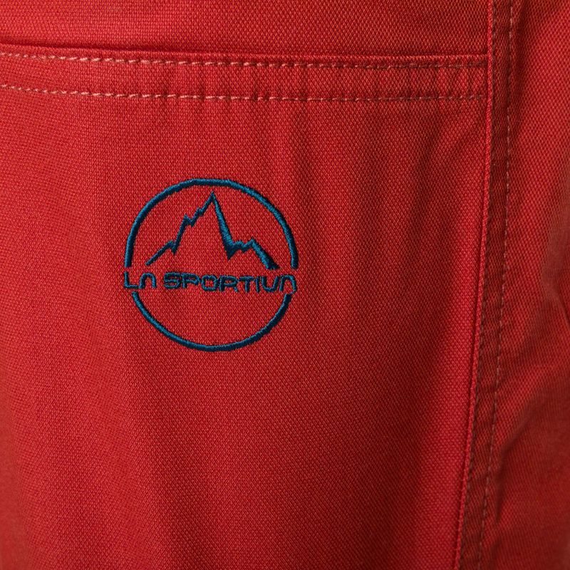 La Sportiva pantaloni da arrampicata da uomo Fuente zafferano kale 3