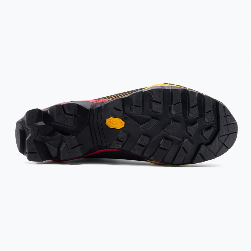 Scarponi da montagna da uomo La Sportiva Aequilibrium ST GTX nero/giallo 4