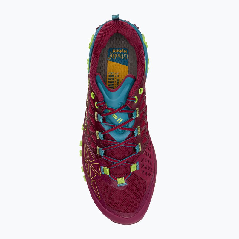 Scarpa da corsa da donna La Sportiva Bushido II red plum/topaz 8
