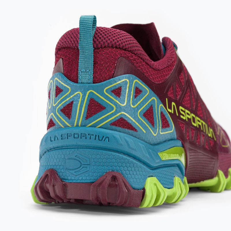 Scarpa da corsa da donna La Sportiva Bushido II red plum/topaz 10
