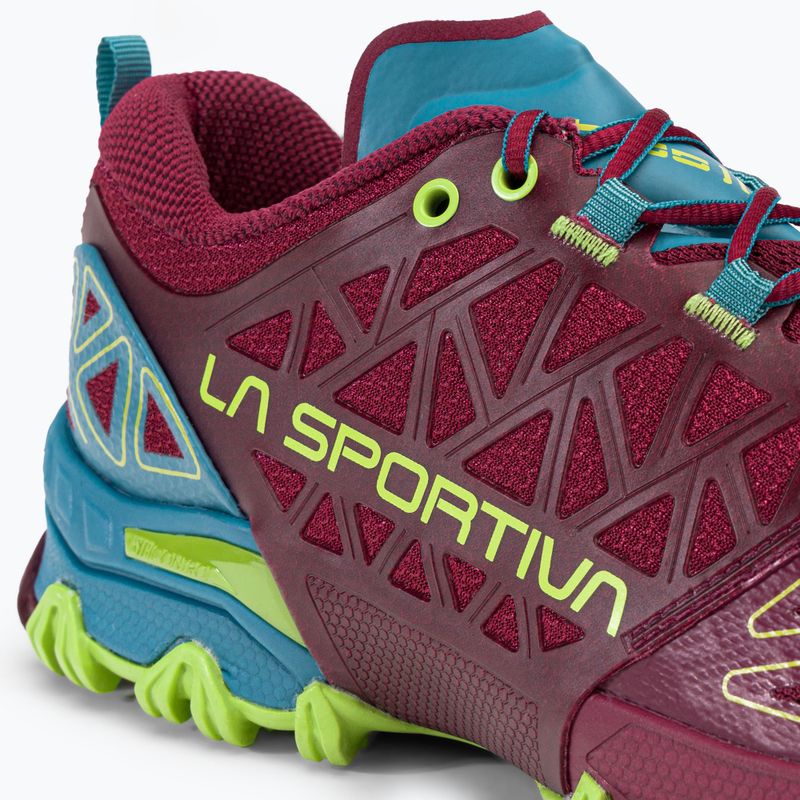 Scarpa da corsa da donna La Sportiva Bushido II red plum/topaz 11