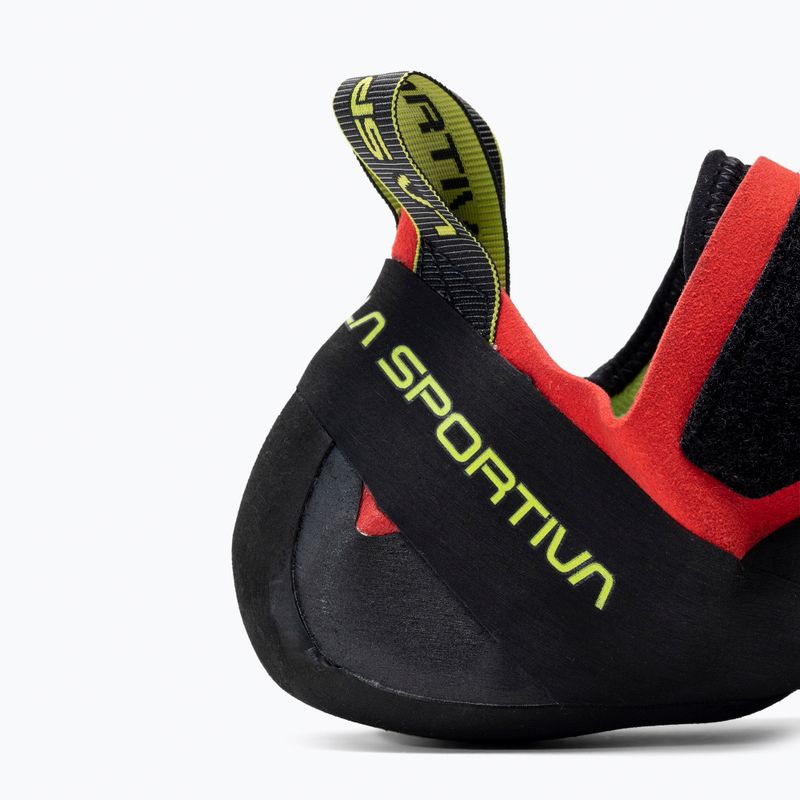 La Sportiva scarpa da arrampicata da uomo Kubo goji/neon 8