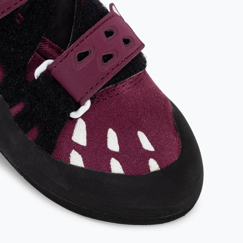 Scarpa da arrampicata La Sportiva Tarantula rosso prugna per donna 7
