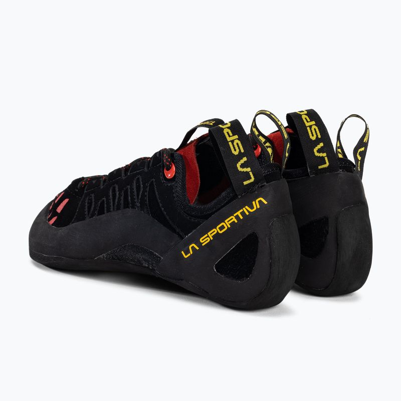 Scarpa da arrampicata La Sportiva Tarantulace nero papavero 3