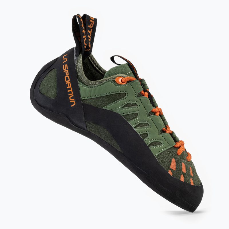 Scarpetta da arrampicata La Sportiva Tarantulace oliva/tigre 2