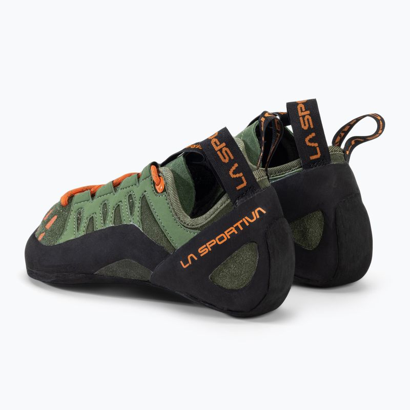 Scarpetta da arrampicata La Sportiva Tarantulace oliva/tigre 3