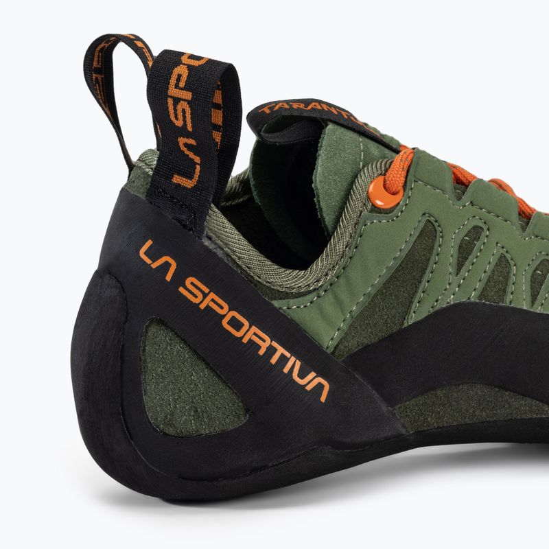 Scarpetta da arrampicata La Sportiva Tarantulace oliva/tigre 8