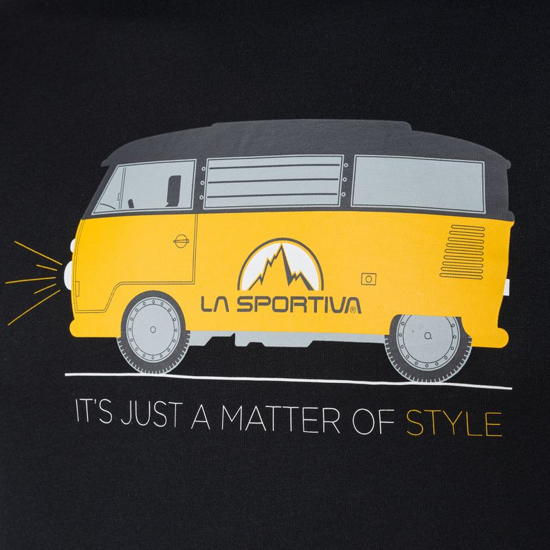 Maglietta da arrampicata La Sportiva uomo Van nero 3