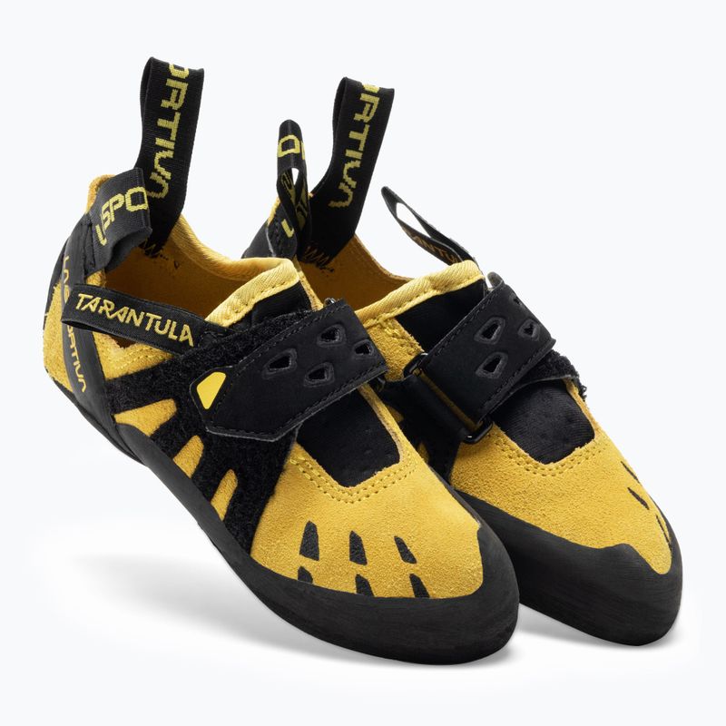 Scarpa da arrampicata per bambini La Sportiva Tarantula JR giallo/nero 5