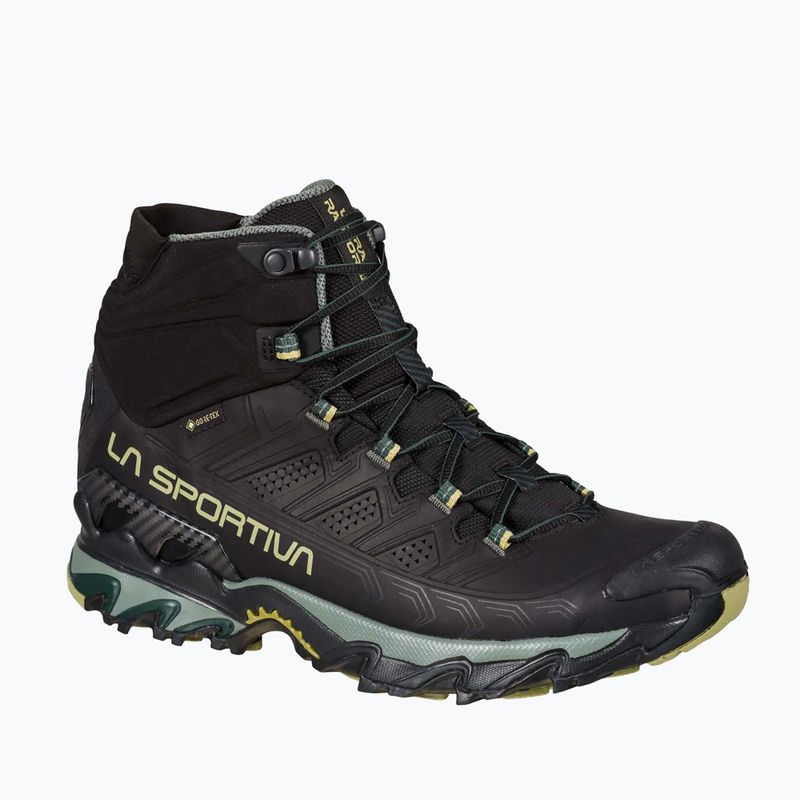 Scarpe da trekking da uomo La Sportiva Ultra Raptor II Mid Leather GTX nero/cedro 9