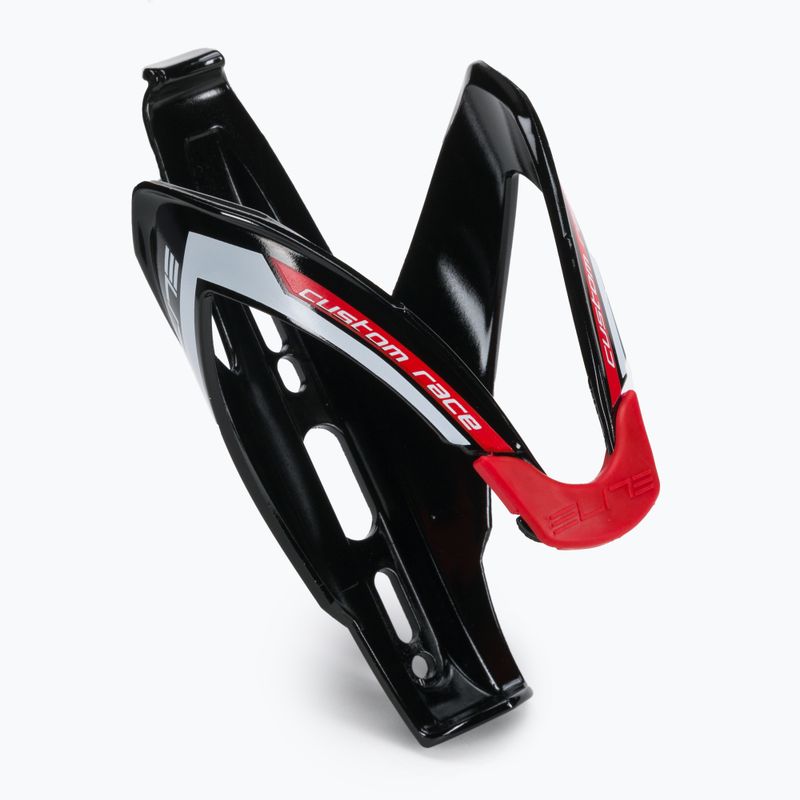 Elite Custom Race bidon basket nero/rosso EL0061685