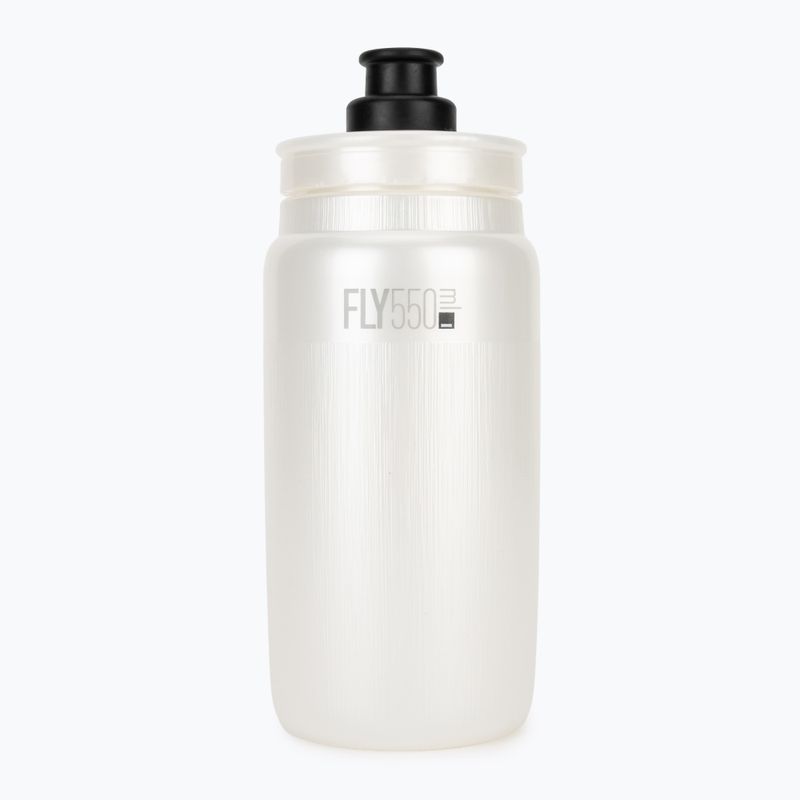 Borraccia da bici Elite FLY Tex 550 ml pearl white 2