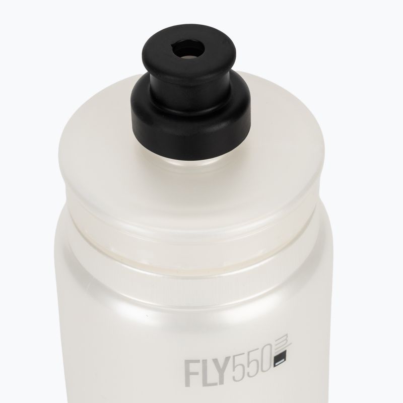 Borraccia da bici Elite FLY Tex 550 ml pearl white 6