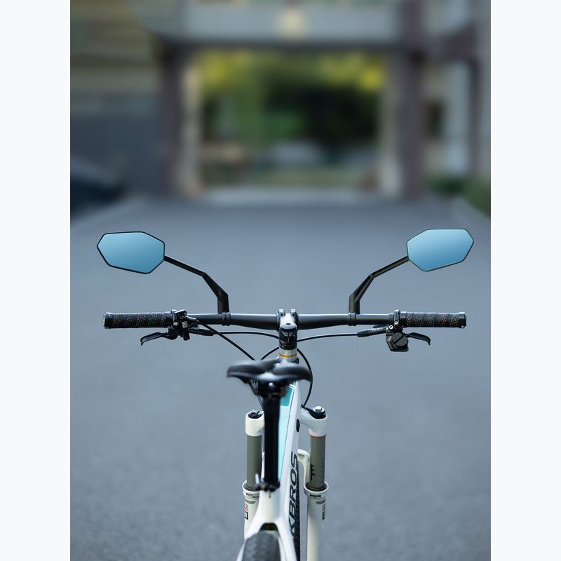 Specchietto per bicicletta Rockbros 260004001 Anti-Glare Rearview Mirror-Left black 5