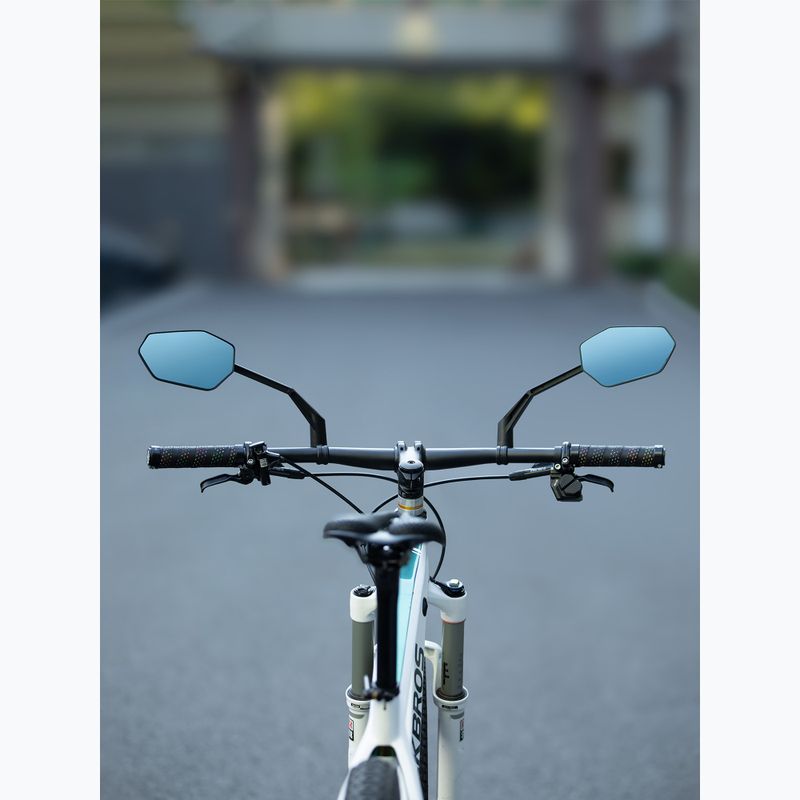 Specchietto per bicicletta Rockbros 260004002 Anti-Glare Rearview Mirror-Right black 7