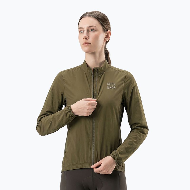 Giacca da ciclismo Rockbros YPW071 brown 2