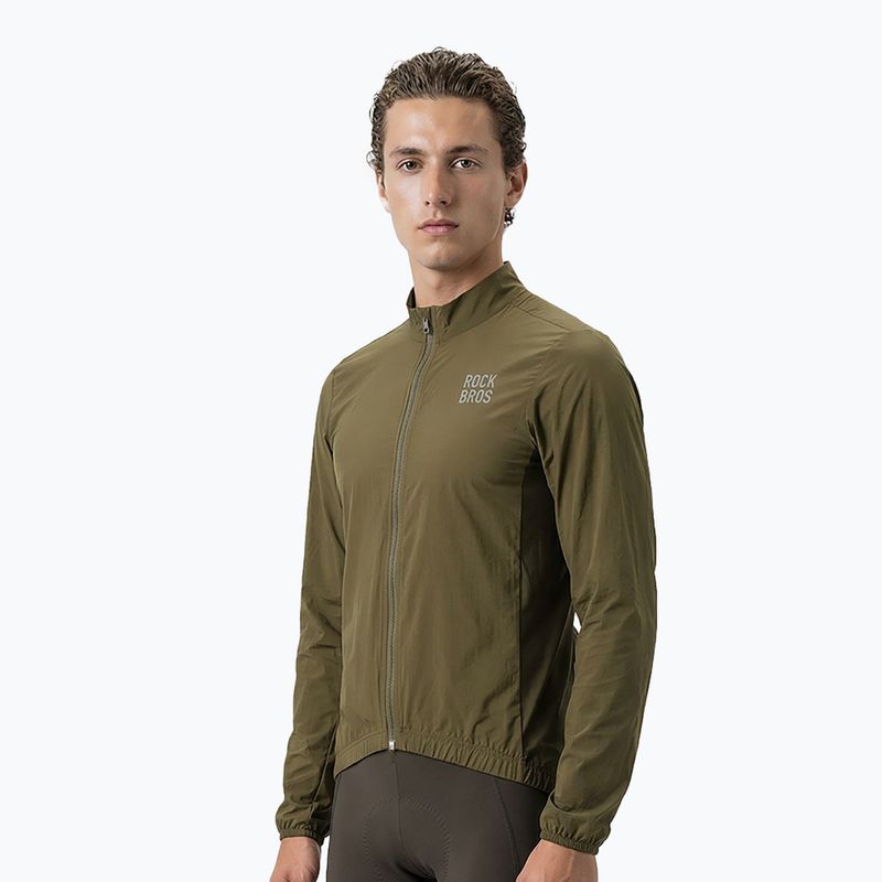 Giacca da ciclismo Rockbros YPW071 brown 3
