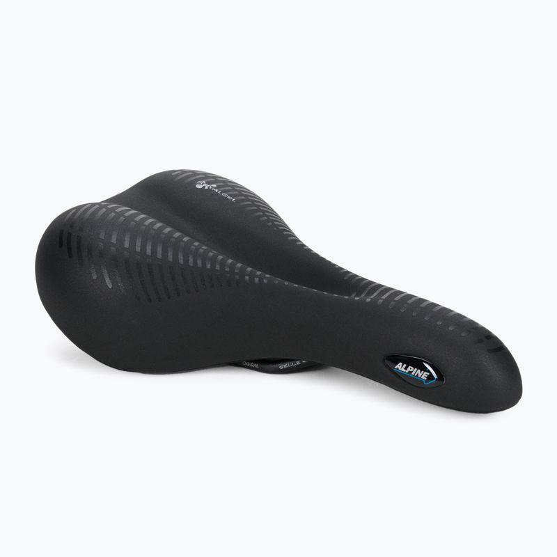 Sella da bicicletta Selle Royal Classic Athletic 45st. Gel alpino nero