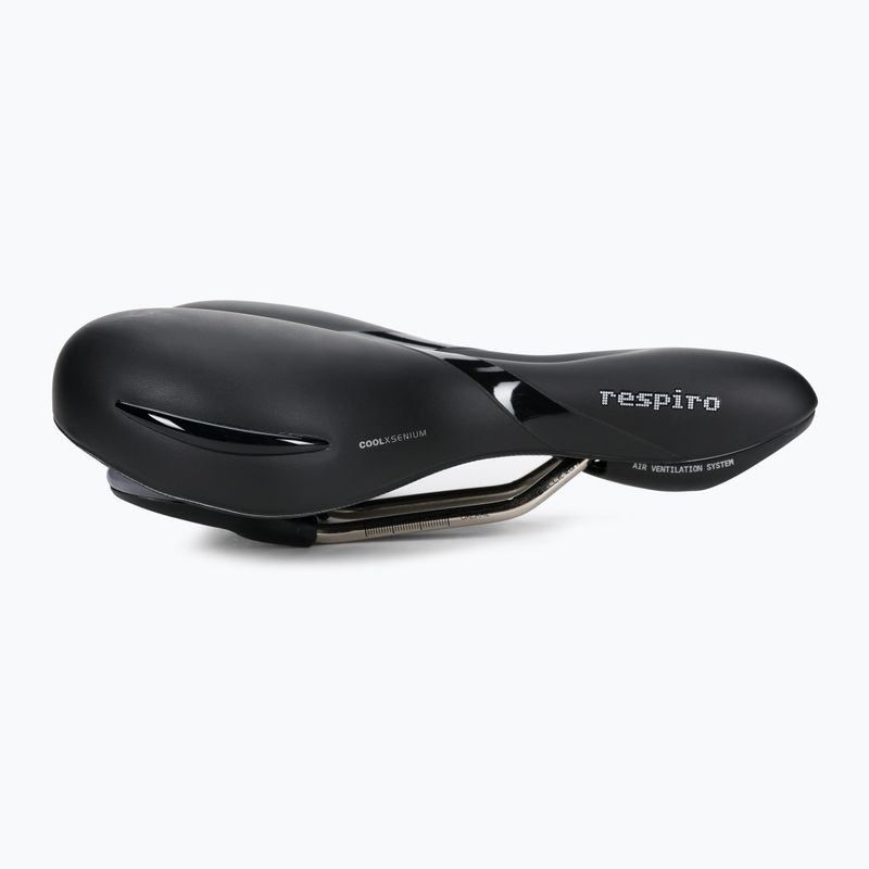 Sella da bicicletta da donna Selle Royal Respiro Soft Moderate 60st. nero 2