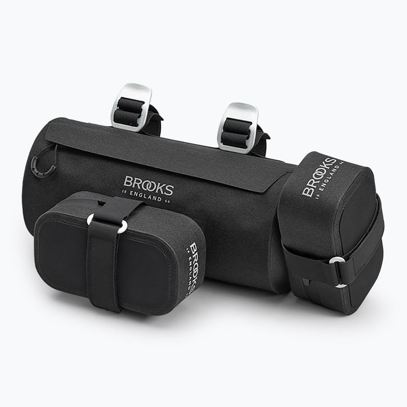 Brooks England Borsa da manubrio per bicicletta Scape Pouch 3 l nero 5