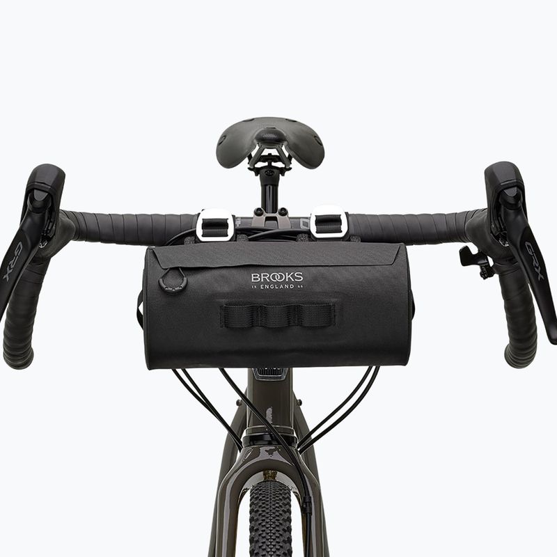 Brooks England Borsa da manubrio per bicicletta Scape Pouch 3 l nero 6