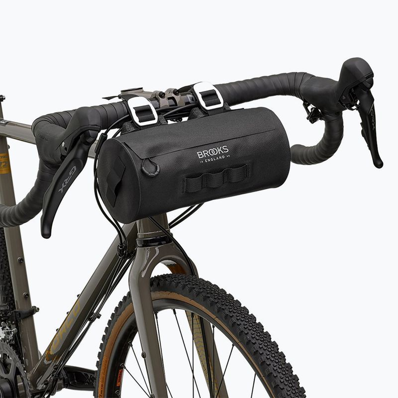 Brooks England Borsa da manubrio per bicicletta Scape Pouch 3 l nero 7