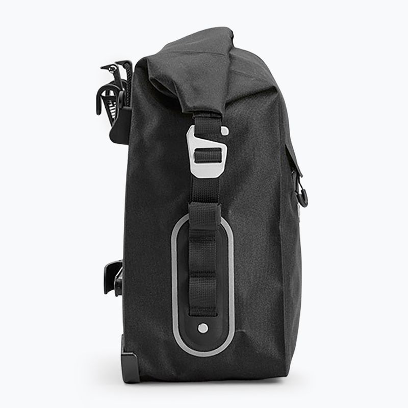 Brooks England Scape Pannier Small 10-13 l borsa da bici nera 4