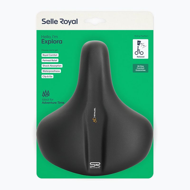 Selle Royal Explora Relaxed 90St. nero per bicicletta 4