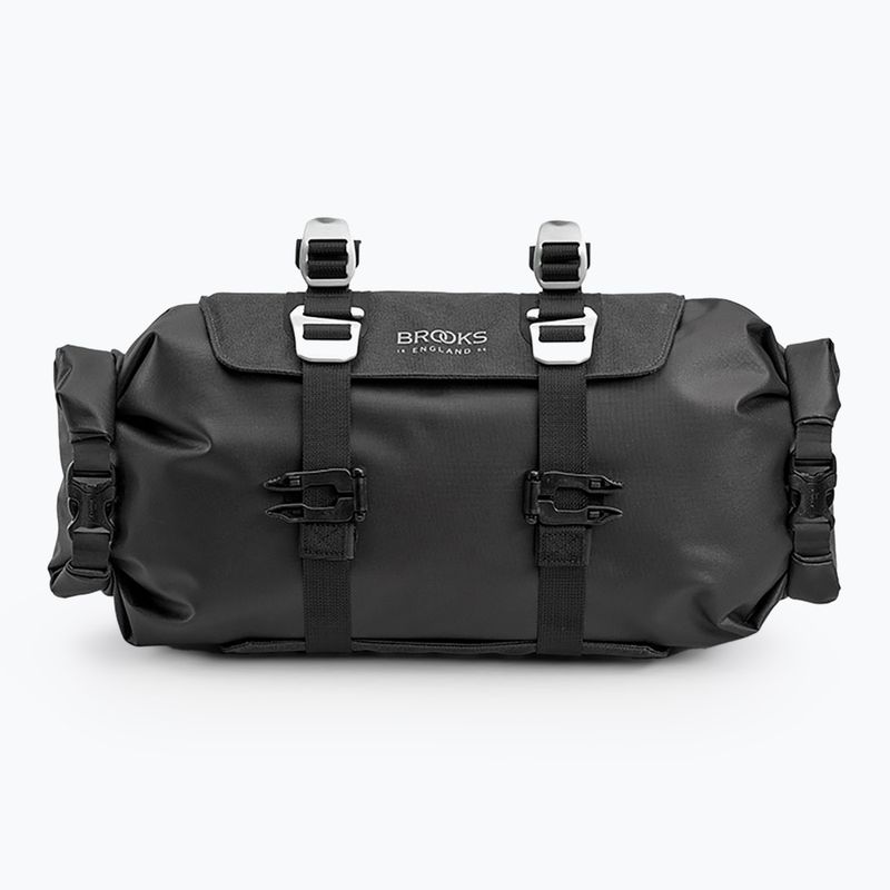 Brooks England Scape Roll 9-11 l nero manubrio bicicletta borsa 2