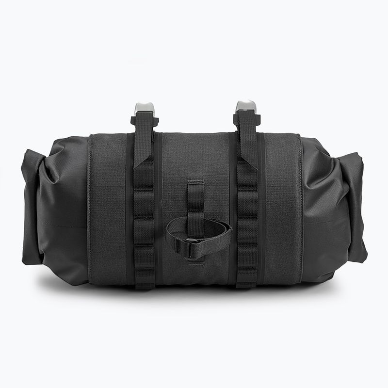 Brooks England Scape Roll 9-11 l nero manubrio bicicletta borsa 3
