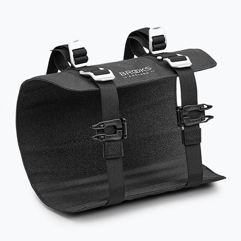 Brooks England Scape Roll 9-11 l nero manubrio bicicletta borsa 6