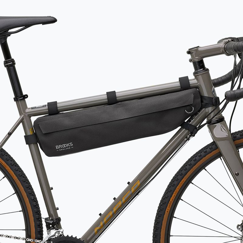Brooks England Scape 3,5 l nero borsa da telaio per bicicletta 5