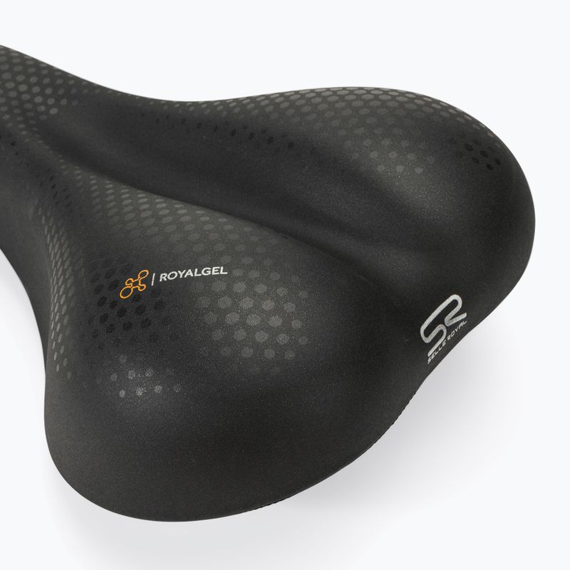 Selle Royal Classic Moderate 60st per bicicletta. Nero Avenue 5