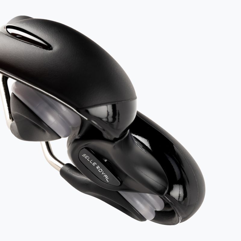 Sella da bicicletta da uomo Selle Royal Respiro Soft Moderate 60st. nero 6