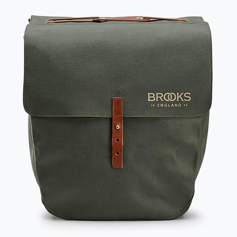 Brooks England Brick Lane Panniers 30 l verde salvia/miele borsa da bici 3