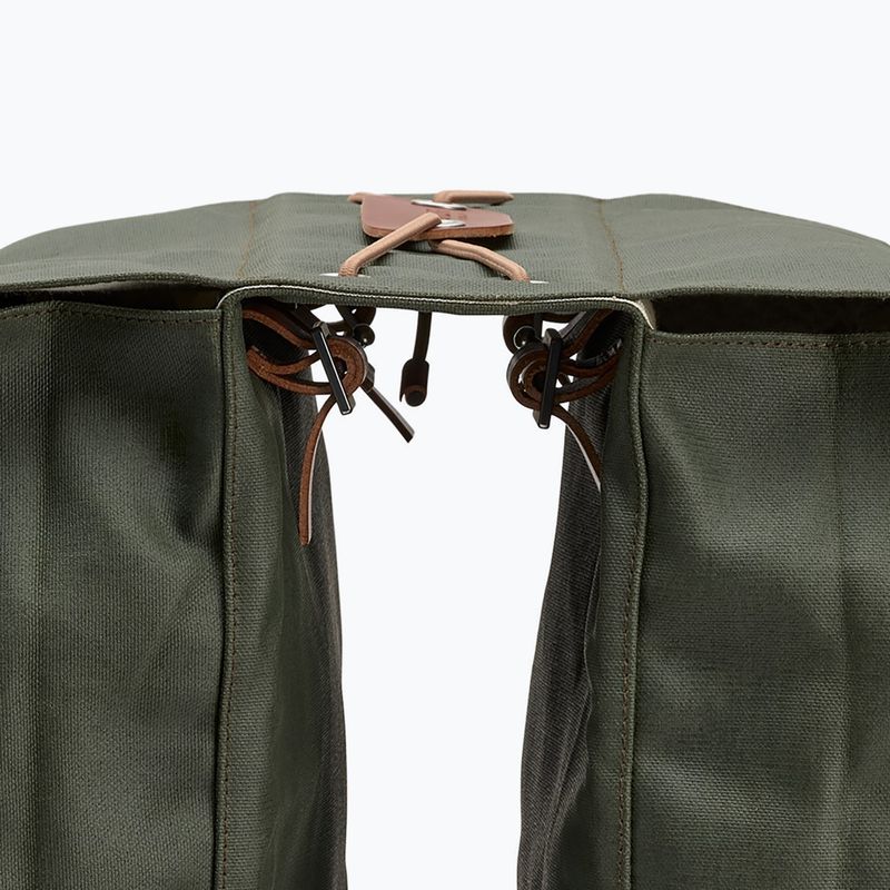 Brooks England Brick Lane Panniers 30 l verde salvia/miele borsa da bici 4
