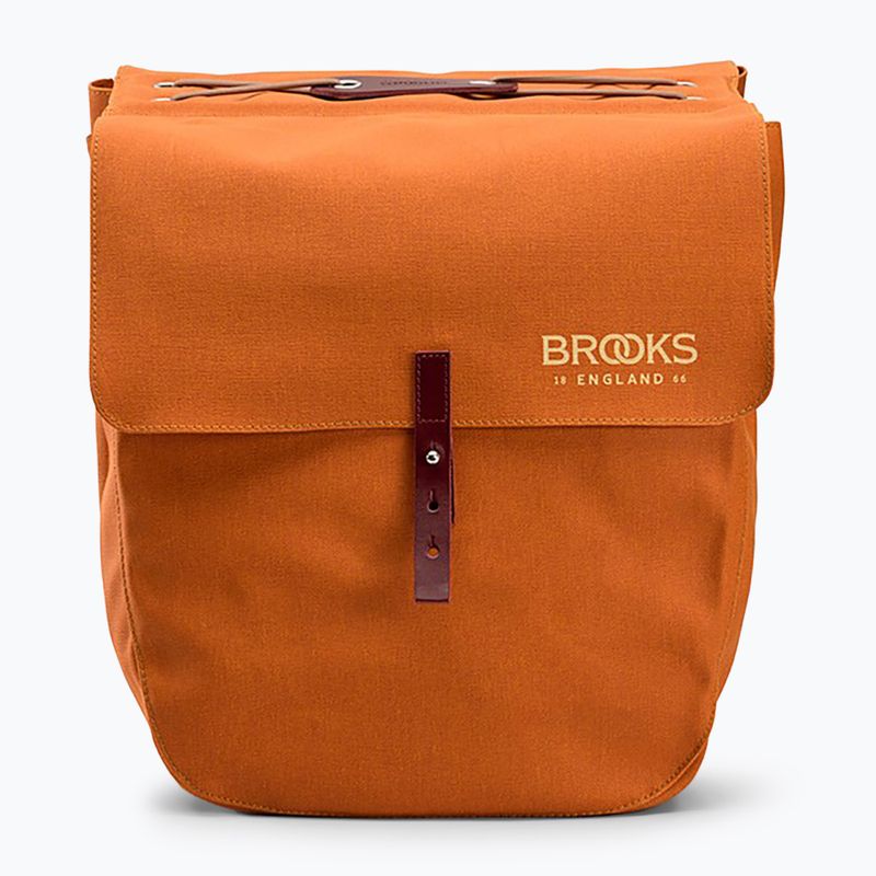 Brooks England Brick Lane Panniers 30 l gooseback/maroon bike pannier 3