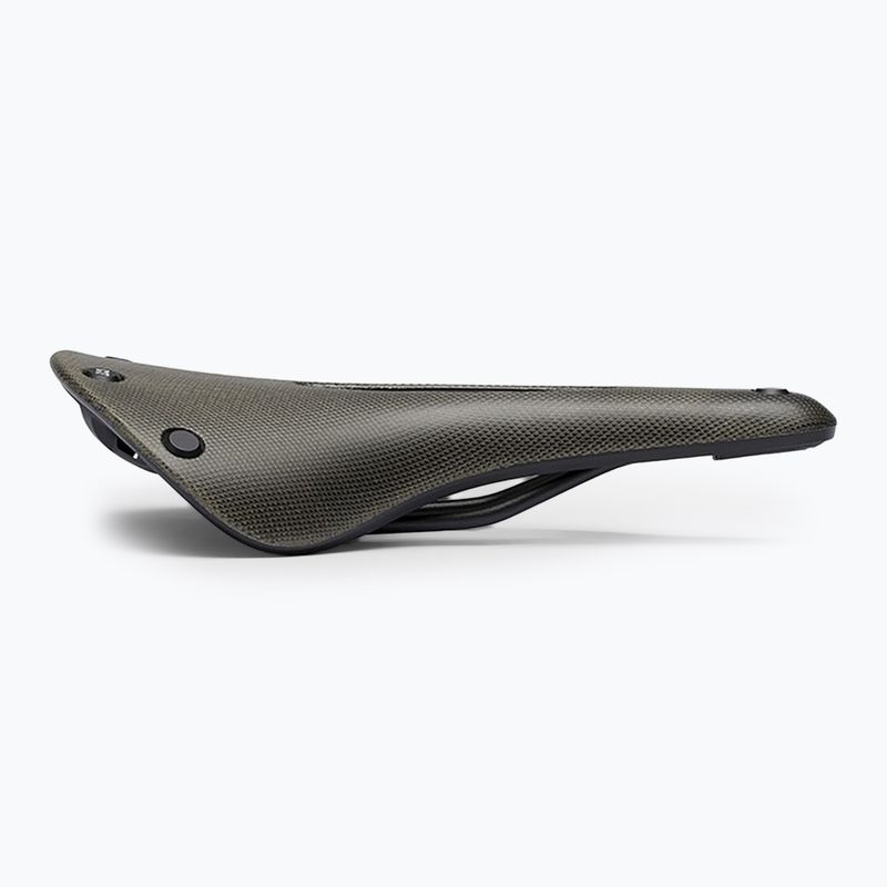 Brooks England C17 Sella per bicicletta verde fango intagliata 5
