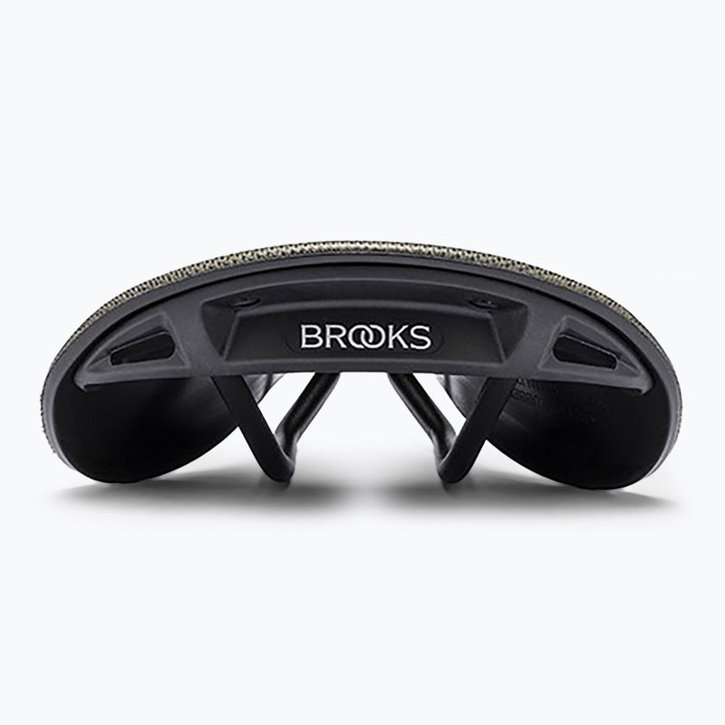 Brooks England C17 Sella per bicicletta verde fango intagliata 6