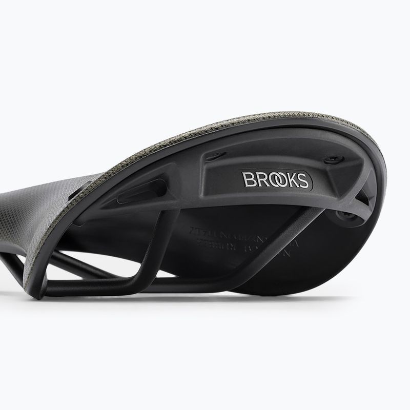 Brooks England C17 Sella per bicicletta verde fango intagliata 7