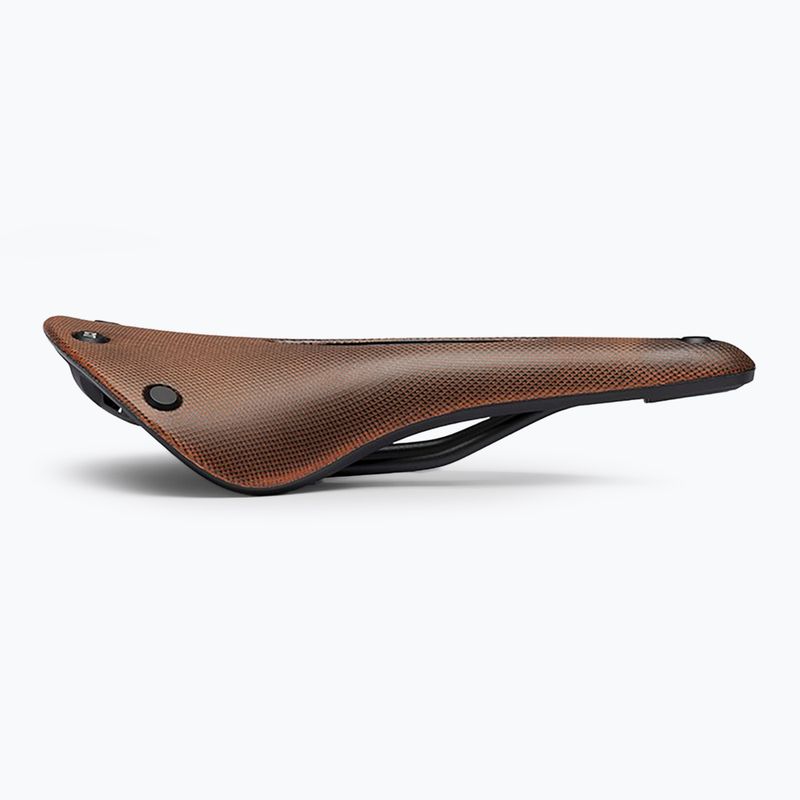Brooks England C17 Sella da bicicletta arancione intagliata 5