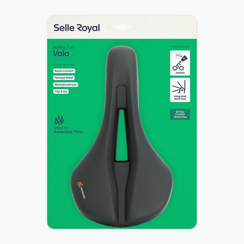 Selle Royal Vaia Athletic 45St. nera per bicicletta 6