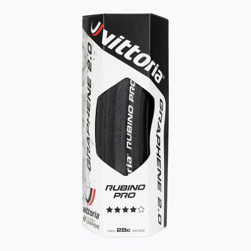 Pneumatico per bicicletta Vittoria Rubino Pro G2.0 700 x 28C nero 2